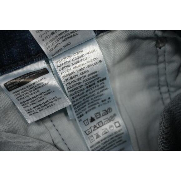 Levi's 541 Athletic Fit Stretch Denim Blue Work Jeans Mens Sz 34 x 31 - Picture 5 of 9